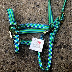 Red Haute Horse Large Halter